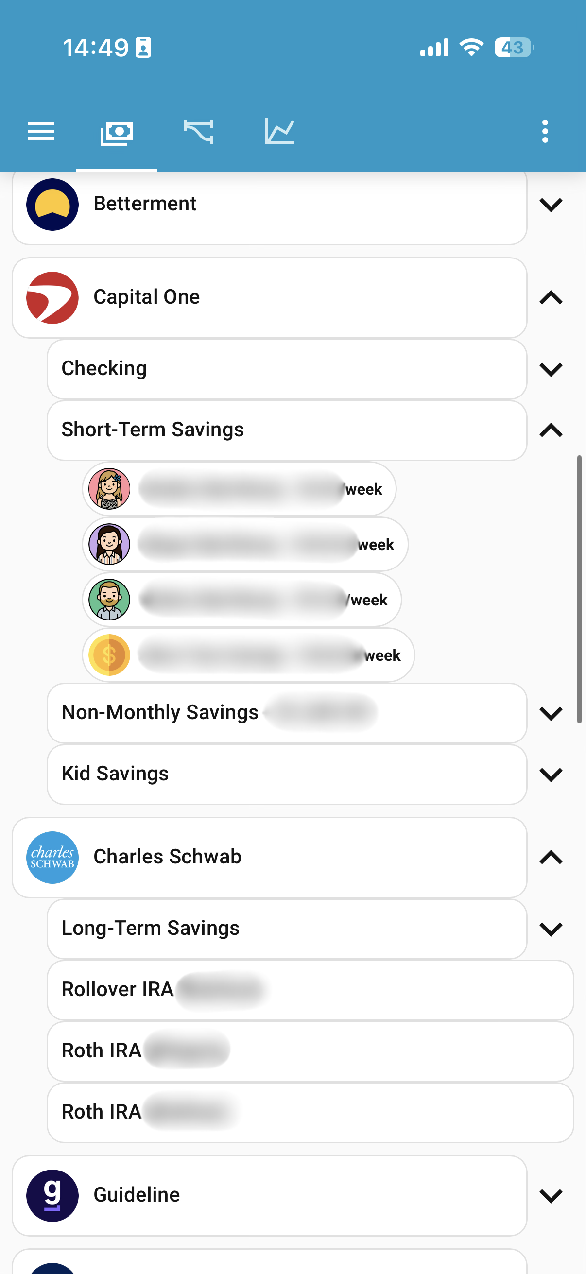 Financial Dashboard Mobile 3